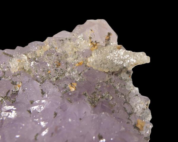 Amethyst,Calcit,Freiberg